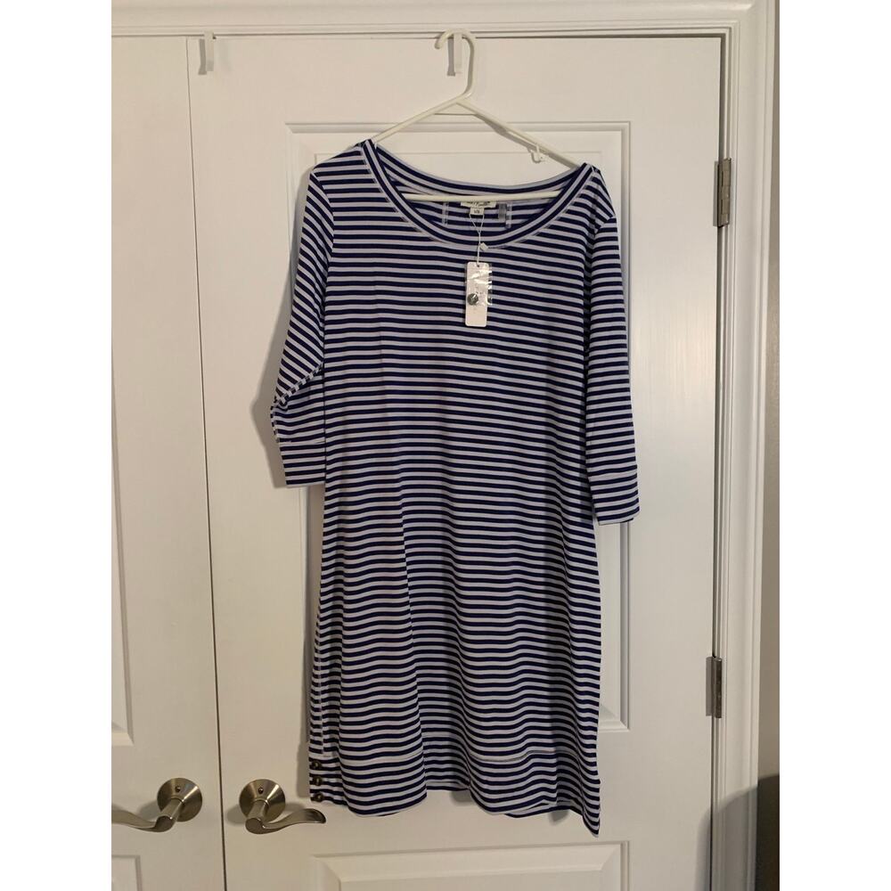 Simply Noelle striped summer dress size L/XL